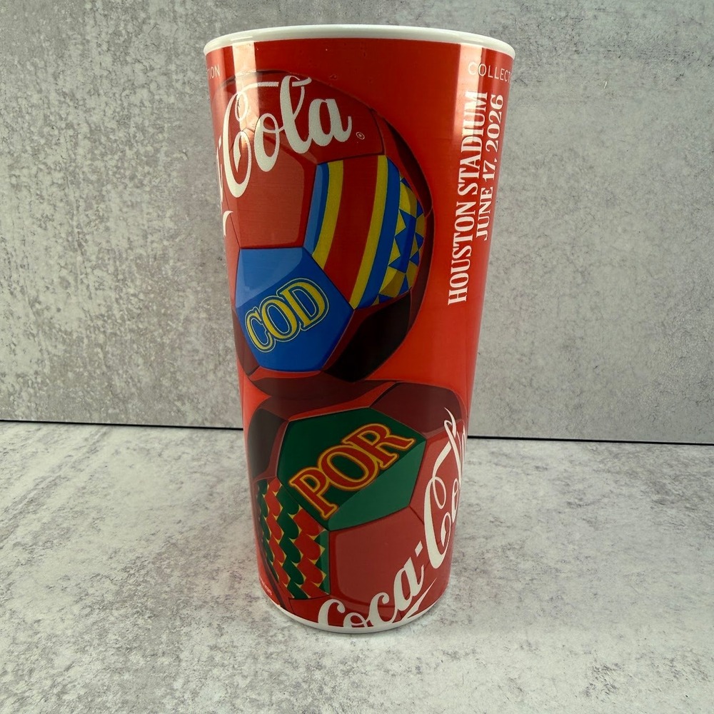 Portugal vs DR Congo Coca Cola World Cup Soccer Houston Collectors Cup 23/104